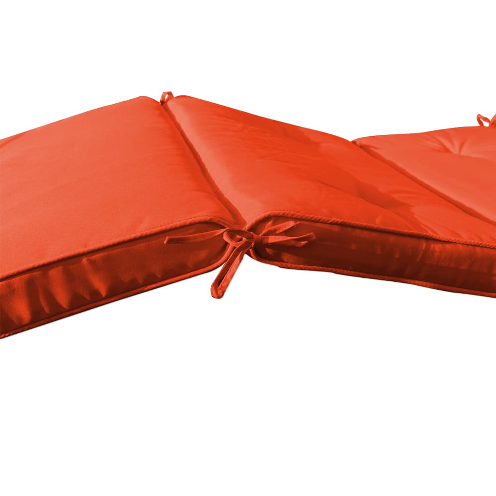 Auflage Sunlounger Orange 195x55x5cm