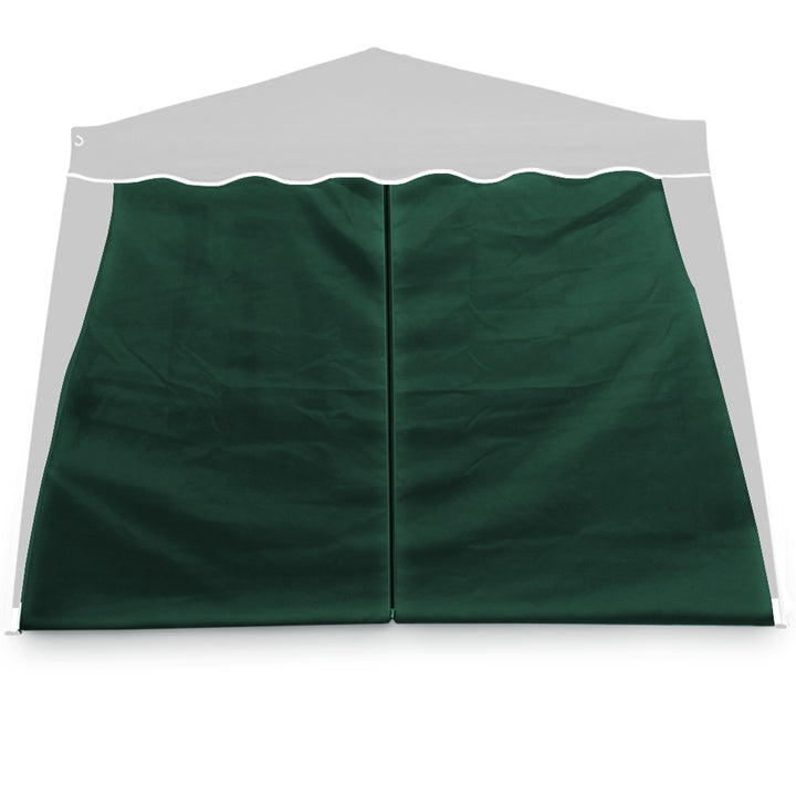 Gazebo sidepanel Capri 2pcs grøn 3x3m