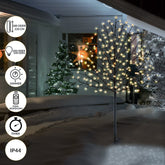 LED Cherry Blossom Tree Varm hvid 220 cm 220 LED'er indendørs/udendørs inkl. Fjernbetjening