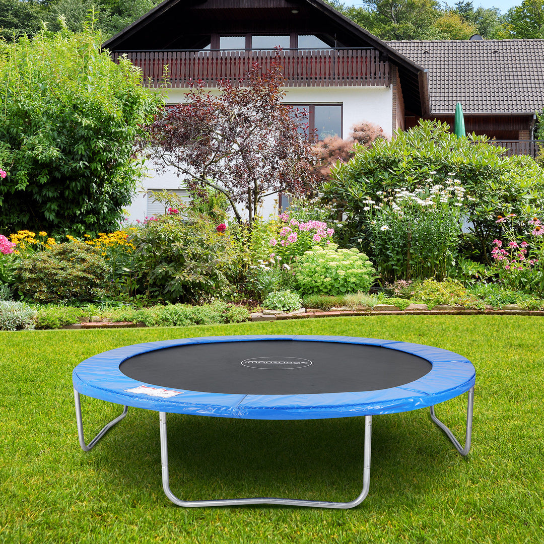 Trampolinfjederdæksel blå 8ft