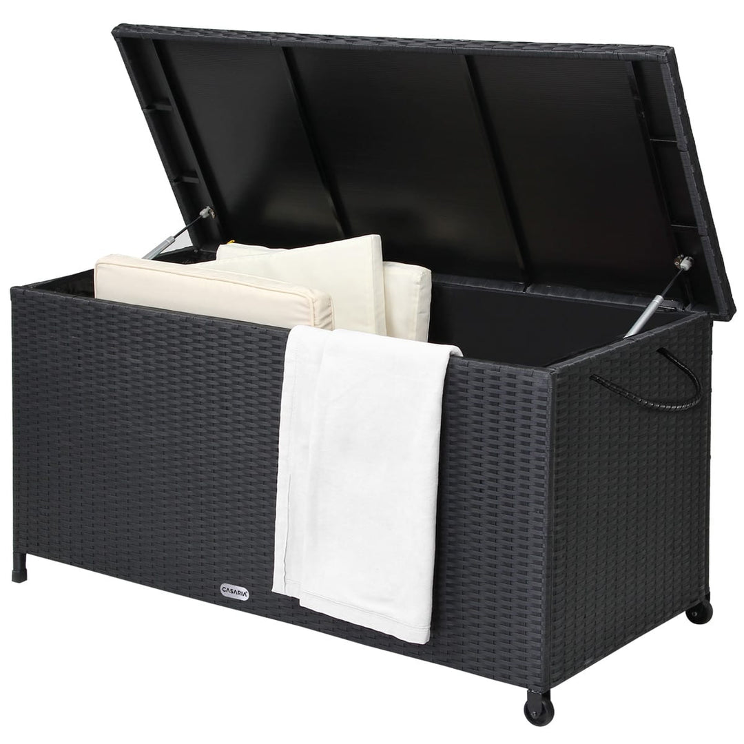 Rattan Garden Storage Box Sort 350L