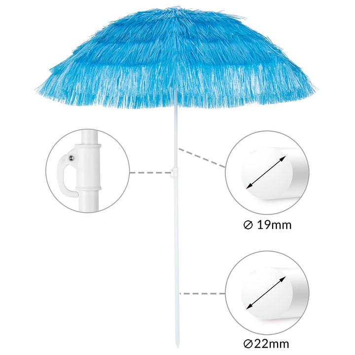 Parasol Hawaii Blue 1,6 m