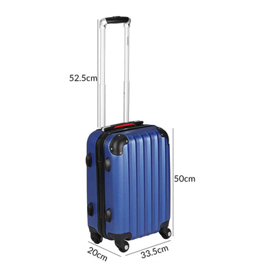 Hard Shell kuffert baseline blå 34L