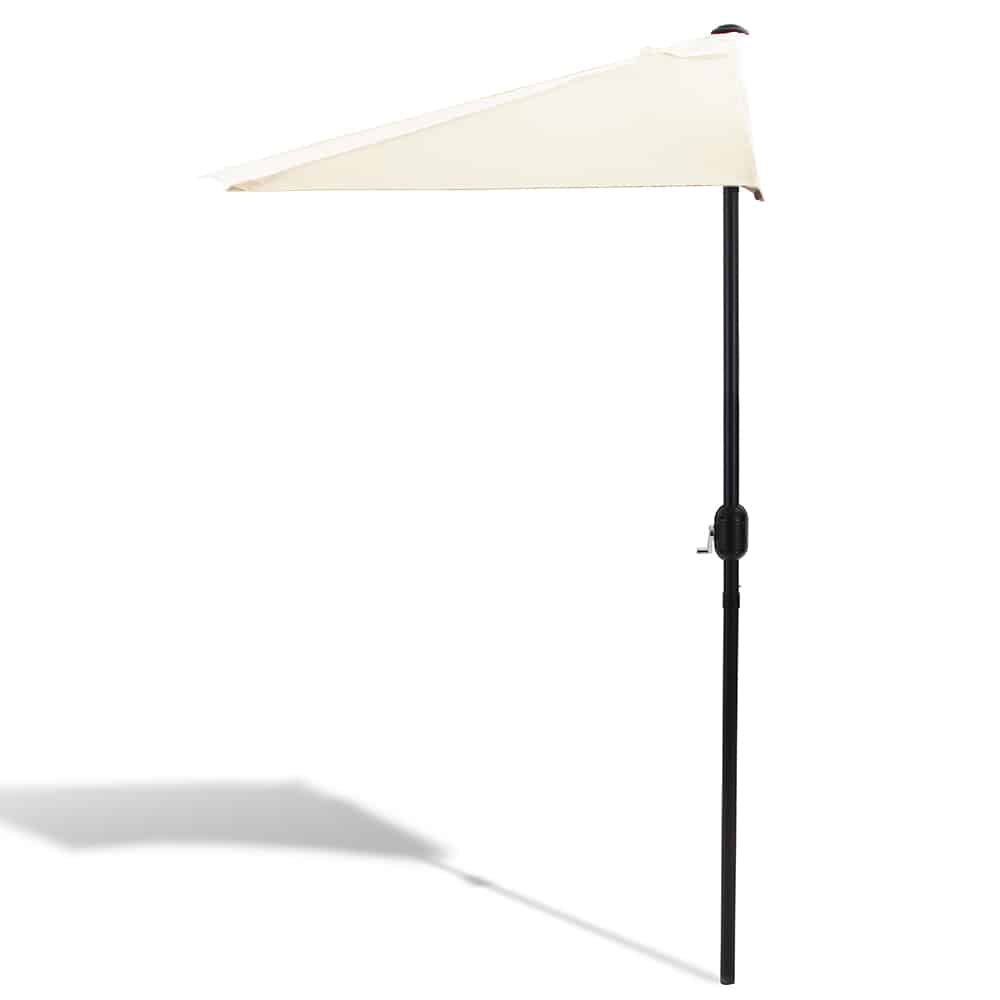 Half Parasol Cream 2,7 m UV -beskyttelse 50+