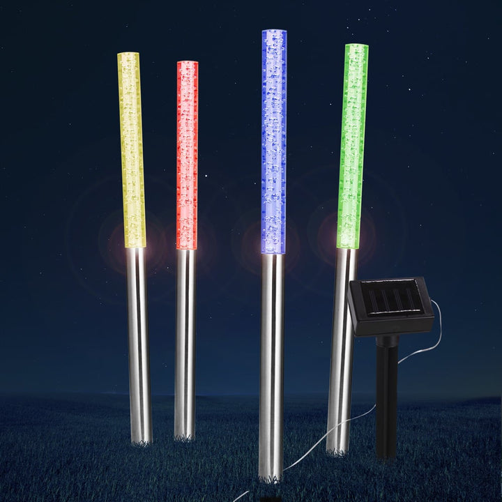 Solar Light 4pcs flerfarvet 48 cm