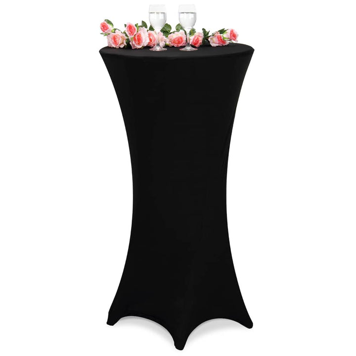Cocktailbord dækning sort 60 cm