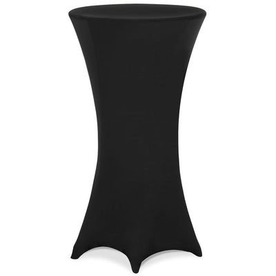 Cocktailbord dækning sort 70 cm