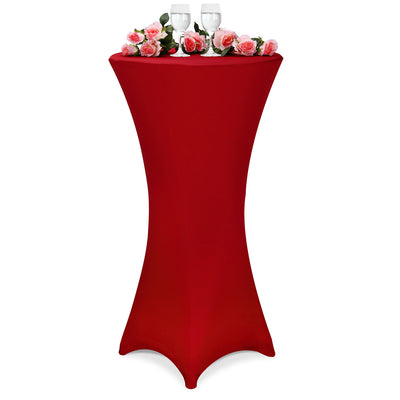 Cocktailbord dækker rød 60 cm