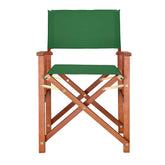 Direktørs stol Cannes Green Eucalyptus Wood FSC®-certificeret