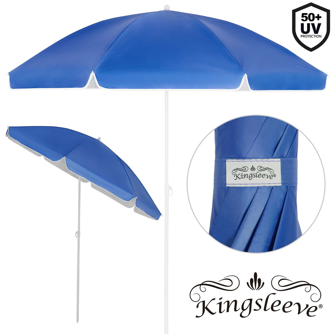 Parasol Cypern Blue 1,8M Tilt -funktion