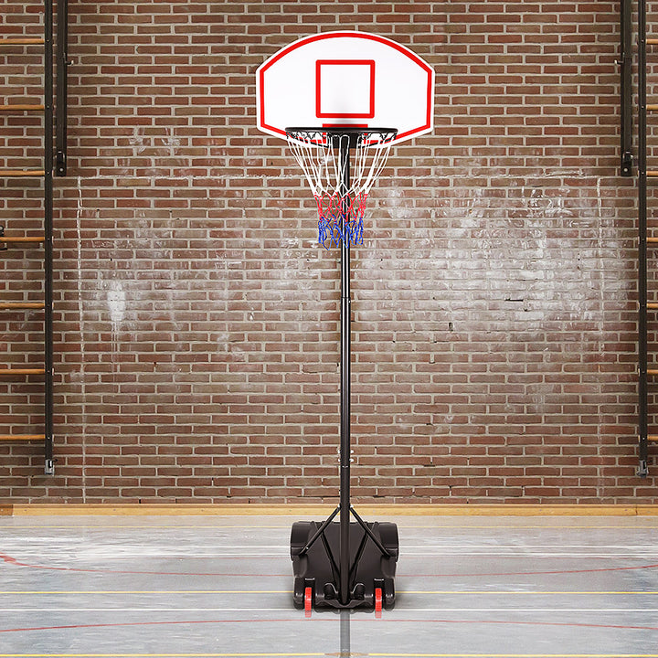 Basketball Hoop 179-209 cm Højdejusterbar bærbar