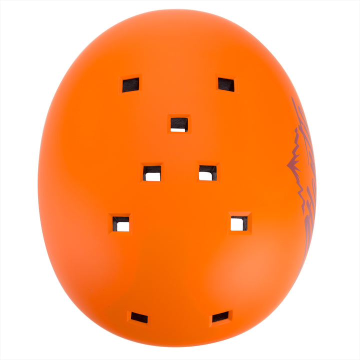 Atlantic Rift Justerbar Kids Bike Skateboard Helmet Orange S