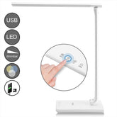 Table Lamp Cataleya White med USB -opladningsport
