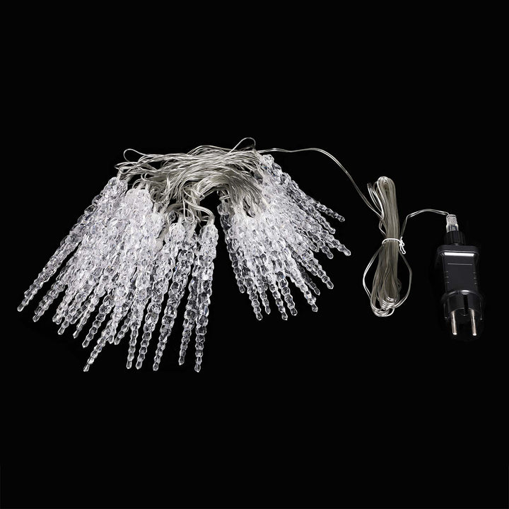 Julelys Icicle 40 LEDS 10,4 m hvid