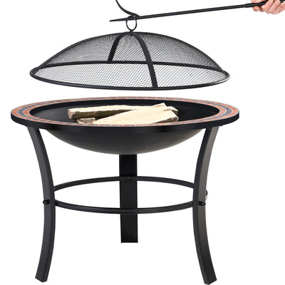 Fire Pit Fuoco Mosaic 90 cm runde