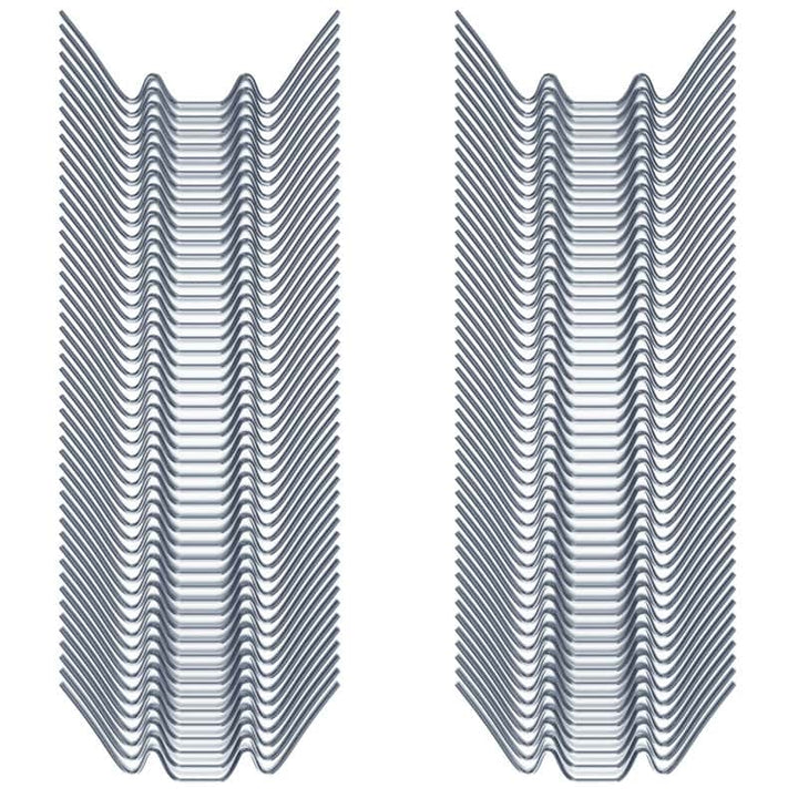 Greenhouse ruder klip 100stk sæt rustfrit stål