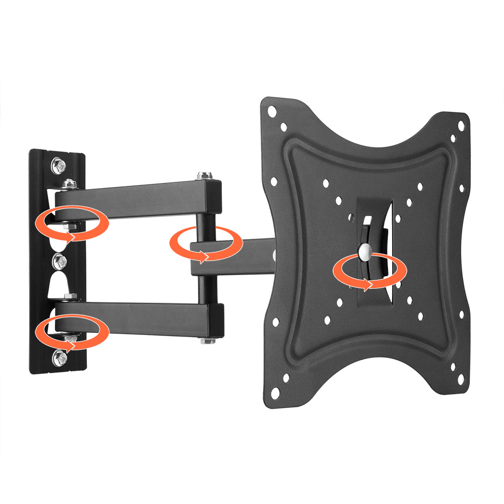 TV Wall Mount Bracket Vesa 50x50 100x100 Tilt Swivel LED LCD 15 kg kapacitet