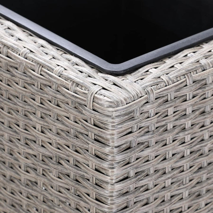 Rattan Planter Cream 95x27x60cm