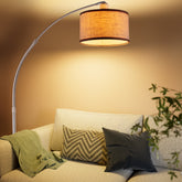 Lysbue gulvlampe 150-175 cm højde-justerbar