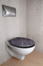 Blød tæt toilet sæde granitdesign med hurtig frigivelse