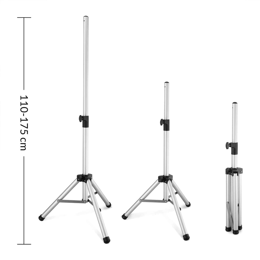 Patiovarmer sølv 2500W infrarød fritstående