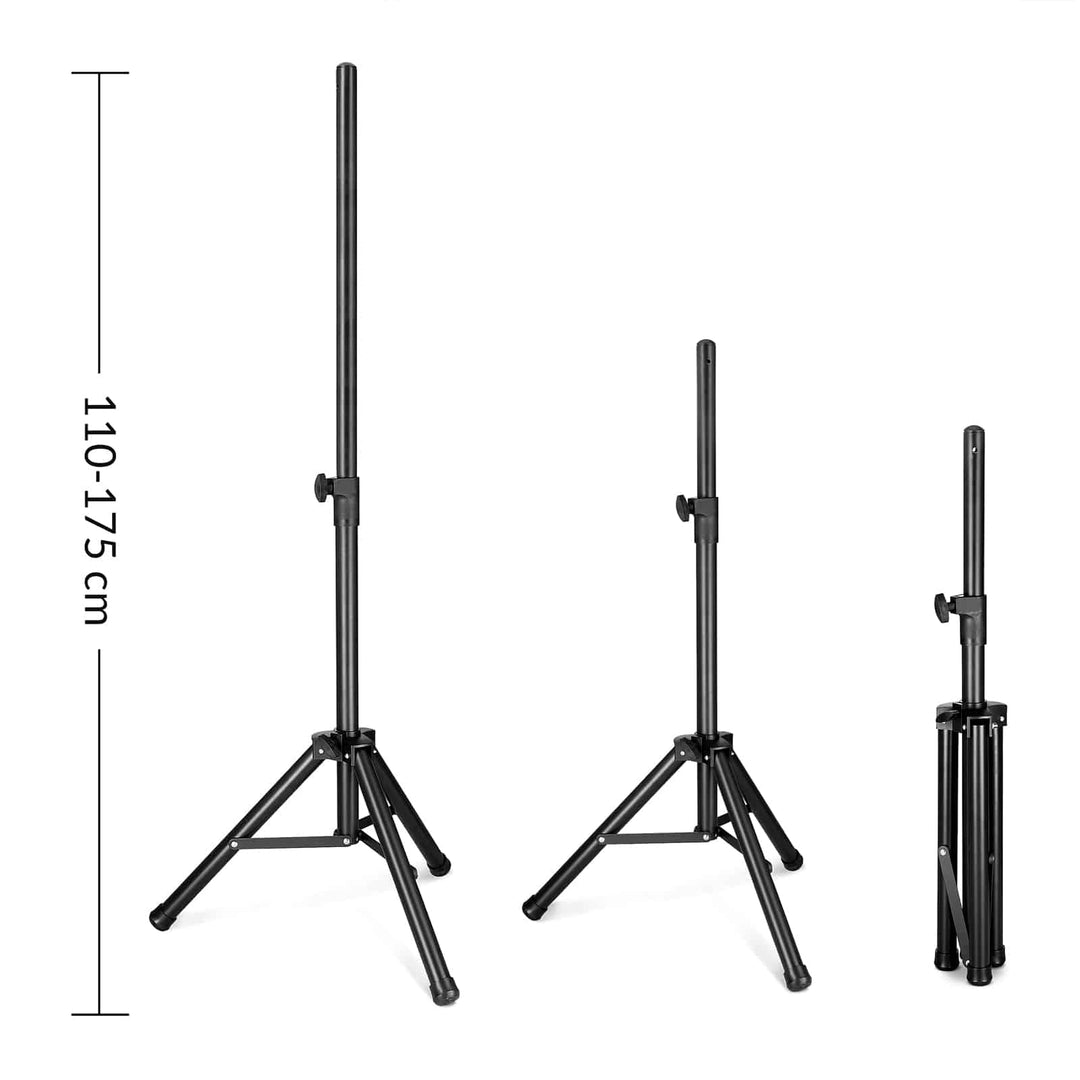 Patiovarmer sort 2500W infrarød fritstående