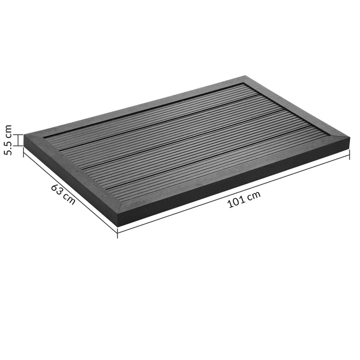 WPC Base Plate Anthrazit 101x63x5,5 cm