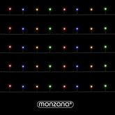 Lichterkette Weihnachten Bunt 20m Fernbedienung