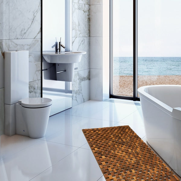 Bath Mat Acacia Wood Mosaic FSC®-certificeret