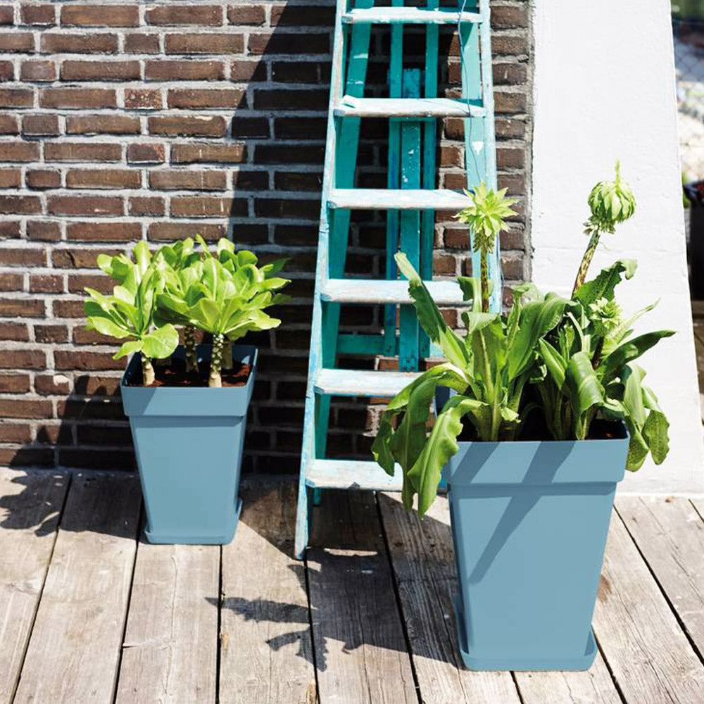 Planter Blue 19L 29.3x41.3x29.3cm firkant