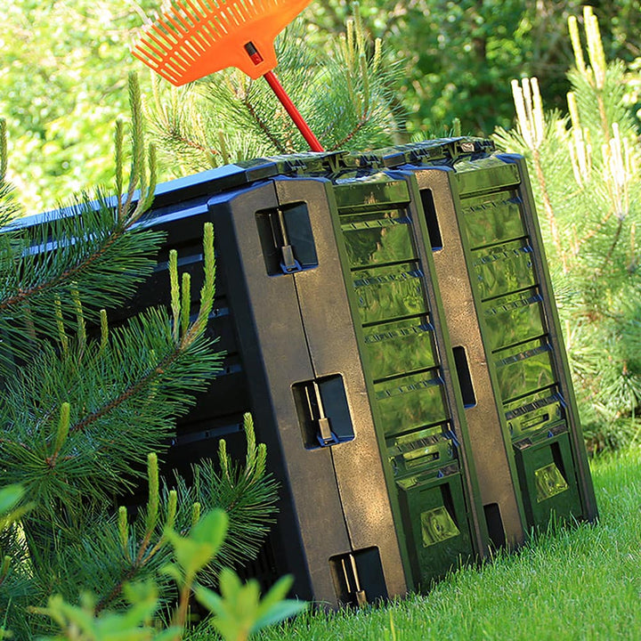 Hotbin Composter Black 380L 72x72x83cm