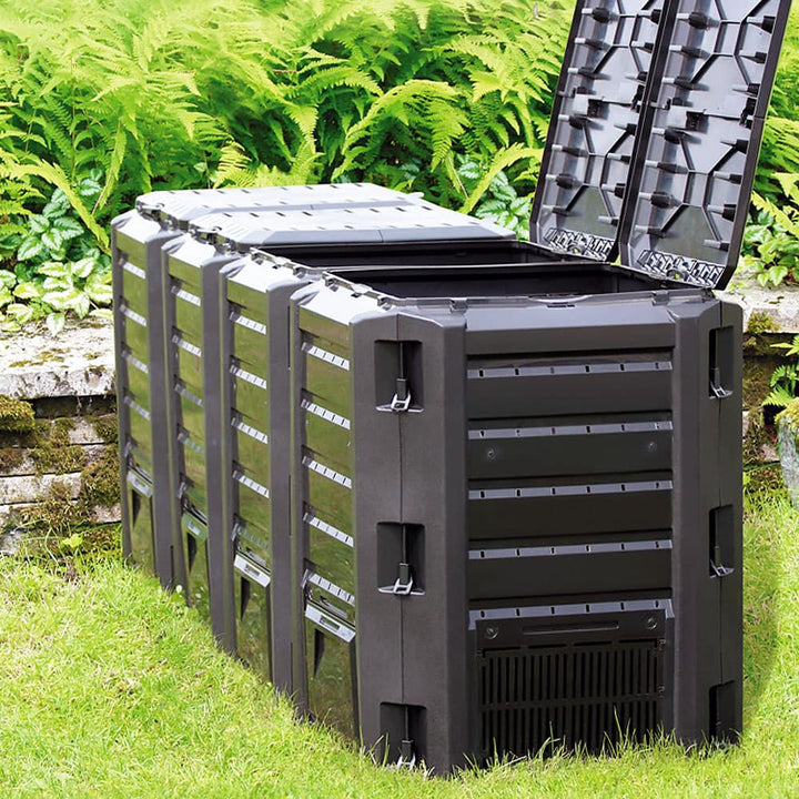 Hotbin Composter Black 1600L 261x72x83cm