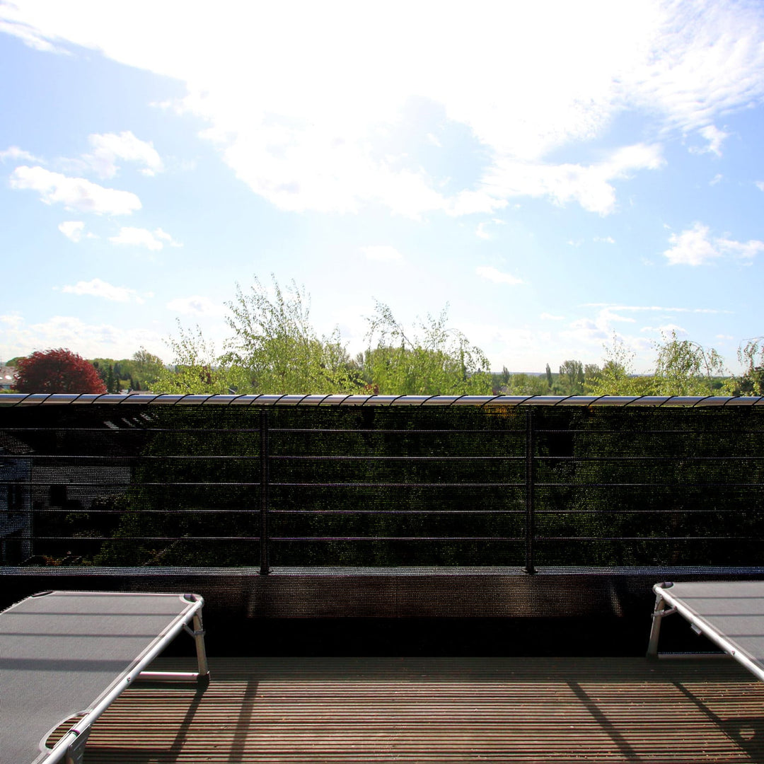 Garden Privacy Screen Anthracite 1.4x10m