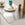 Køkkenø i skandinavisk stil, stålbordplade, 107x46x94 cm, hvid