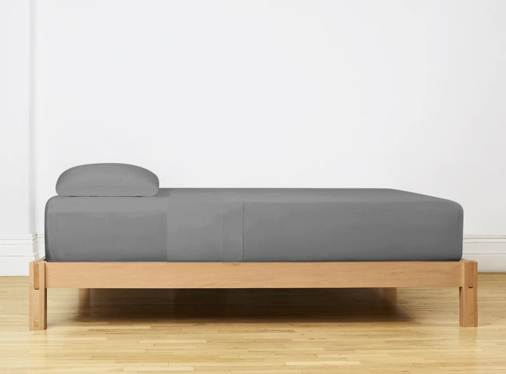 Blødt og Åndbart Lagen, grå, 250 x 260 cm